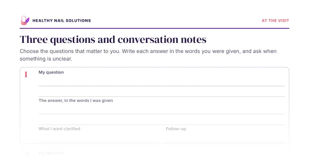 Preview of the top of page 3 of the quick-start planner: the heading and first lines only, not the full page